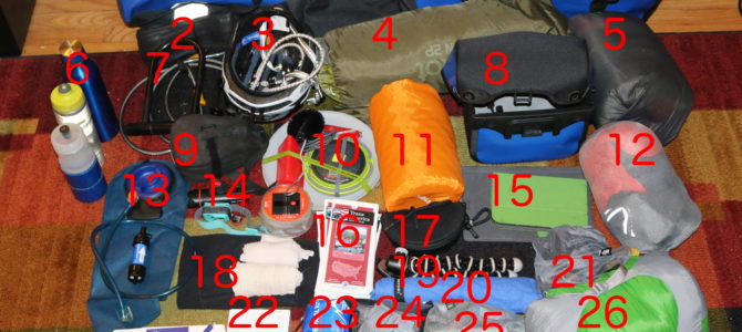 Gear List: Part 1: Everything but the Bike