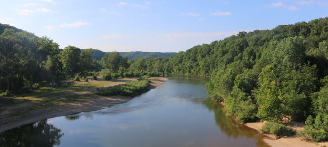 Day 47: Eminence, MO to Kyle’s Campground (1 mile west of Reynolds/Iron County Line), MO